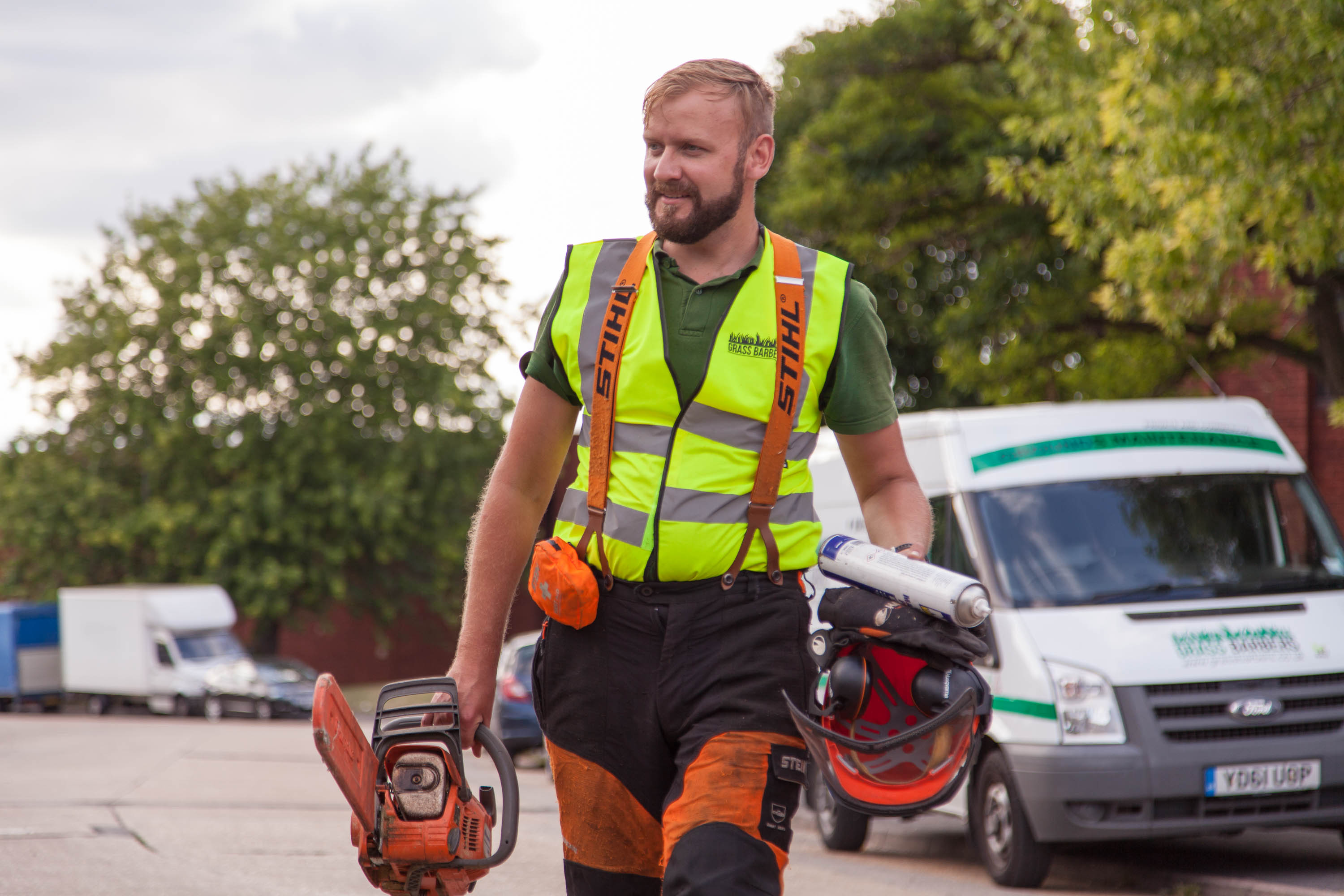 Corporate grounds maintenance London Grass Barbers