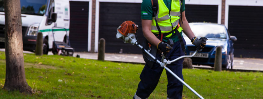 Commercial Grounds Maintenance in London and Surrey by Grass Barbers