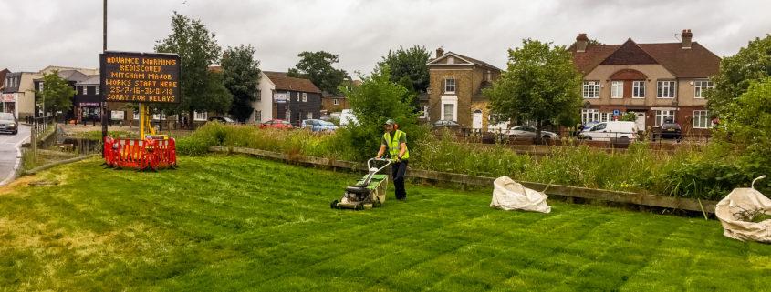 Grass Cutting Project in Mitcham CR4