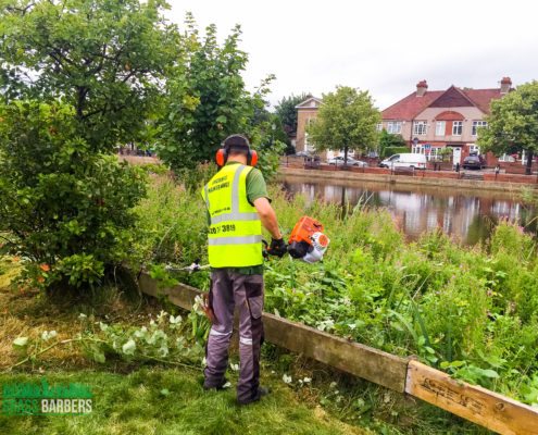 Grass Cutting Project in Mitcham CR4