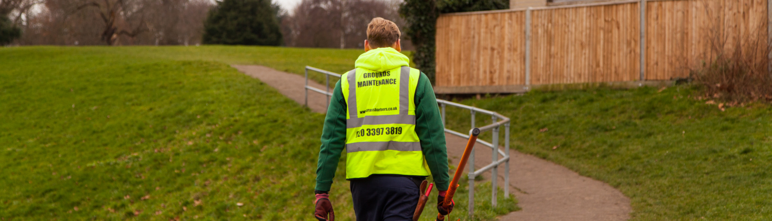 Grass Barbers gardening services in Wallington